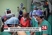 ISN: cirujanos operaron exitosamente a niño con cuchillo clavado en la cabeza
