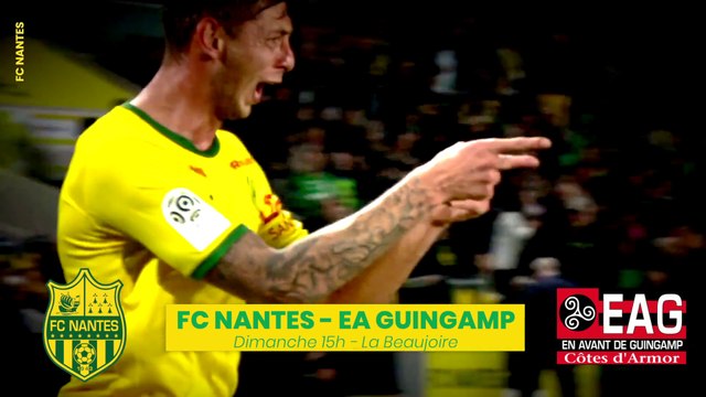 FC Nantes - EA Guingamp : rdv dimanche 15h !