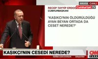 Erdoğan'dan 'Cemal Kaşıkçı' açıklaması