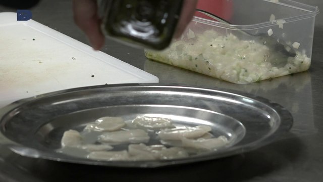 [Foire aux harengs] Tartare et carpaccio de Coquille Saint-Jacques