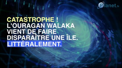 L'ouragan Walaka vient d'englouti  une île toute entière