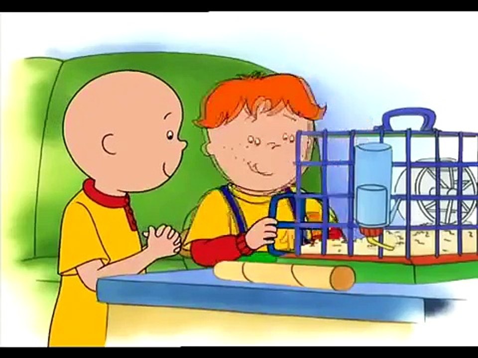 Caillou Folge 28 Ein Schneemann in der Badewanne, Leos Hamster