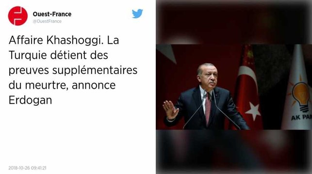 Affaire Khashoggi. La Turquie détient des preuves supplémentaires du meurtre, annonce Erdogan.