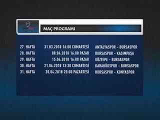 STSL 27. 28. 29. 30. 31. HAFTA PROGRAMI AÇIKLANDI