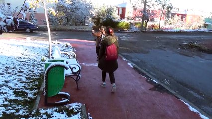 Erciyes beyaz örtüyle kaplandı - KAYSERİ