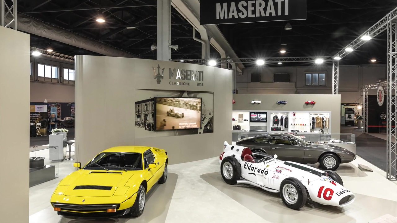 Maserati auf der „Auto e Moto d'Epoca“ in Padua