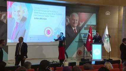 Binali Yıldırım'a Fahri Doktora Ünvanı Verildi