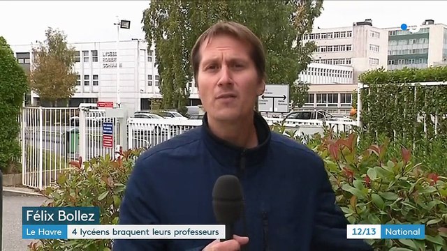 Le Havre : quatre lycéens braquent leurs professeurs
