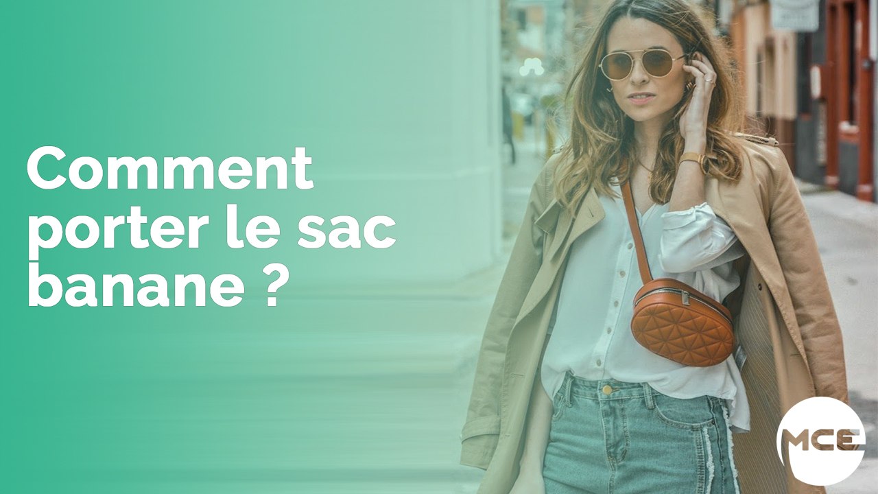 Comment porter le sac banane ?