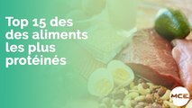 Top 15 des aliments les plus protéinés