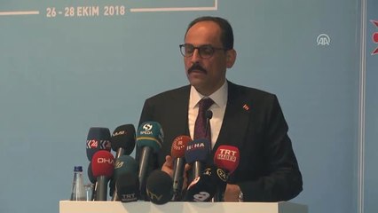 Kalın: "Sosyal Medyada Dolaşan Malumatı Bilgi Zannediyoruz"