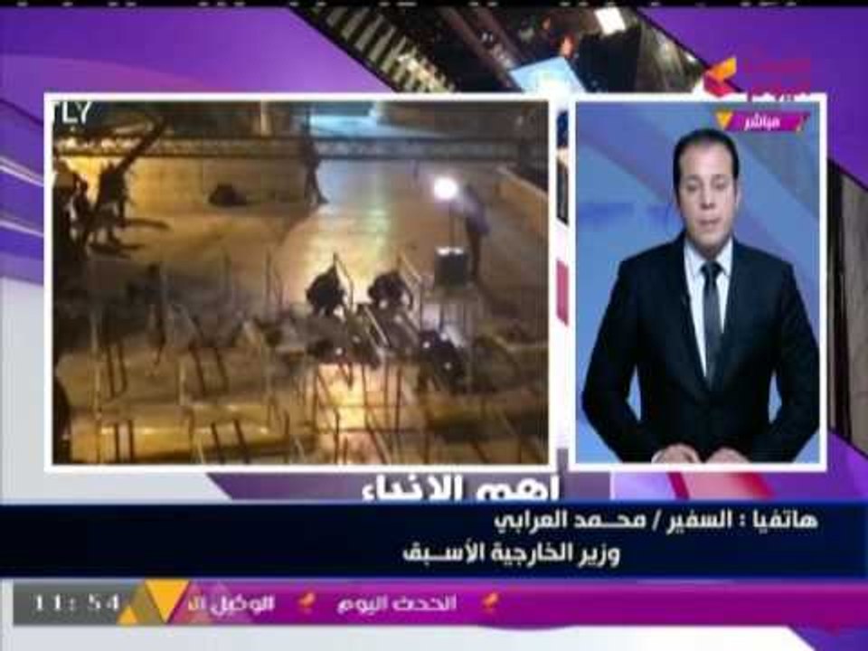 السفير محمد العرابي وزير الخارجية السابق  يعلق علي اعتداءات اسرائيل علي المسجد الاقصي