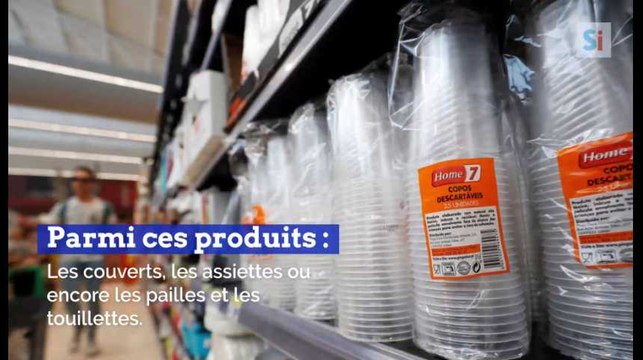 Les objets plastiques à usage unique dans le viseur de l'Europe