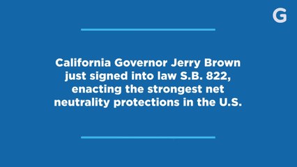 What You Need To Know About California's Net Neutrality Bill