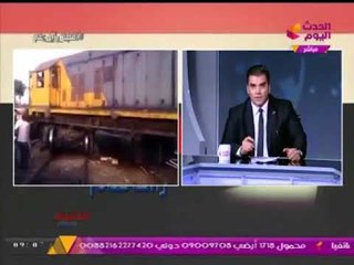 #مذيع_الحدث يطالب الرئيس السيسي بإقالة المسئولين بوزارة النقل :"مش عايزين كبش الفدا"