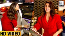 Jacqueline Fernandez Enters Someone Else's Car