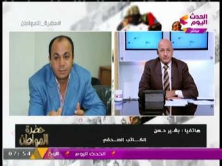 بشير حسن يكشف لاول مرة عن بيزنس الفضائيات الخاصة وسياستها للضغط علي الدولة