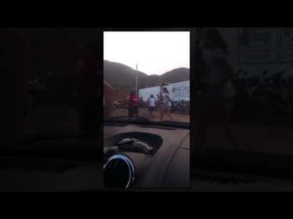 Confusão em frente ao clube Bezerrão em Itapipoca