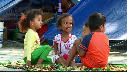 Indonesian children at risk of trafficking after disaster