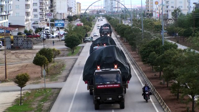 Suriye sınırına askeri sevkiyat - KİLİS