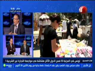 هات الصحيح الجزء الثاني : تونس في المرتبة 53 ضمن الدول الأكثر هشاشة في مواجهة التجارة غير الشرعية ! مع الضيوف محمد جراية ووجدي بن رجب