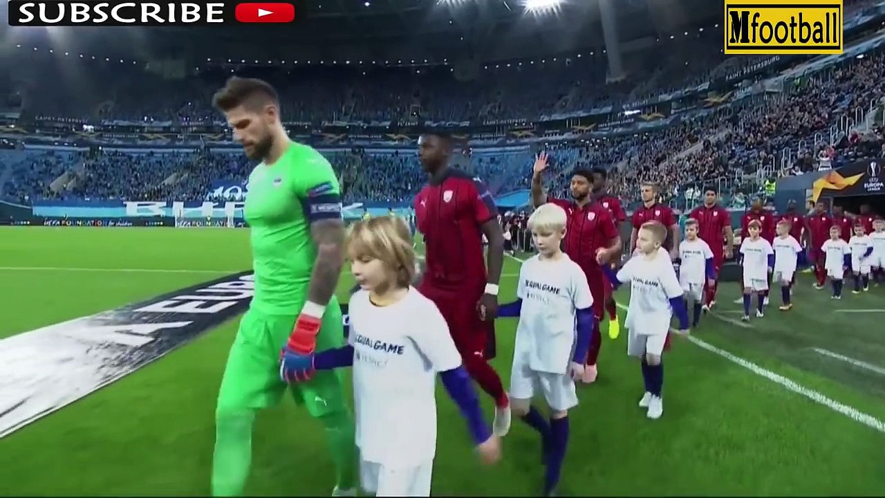 ЗЕНИТ-БОРДО 21 ОБЗОР МАТЧА 25.10.2018 [HD]    zenit  2-1 bordeaux