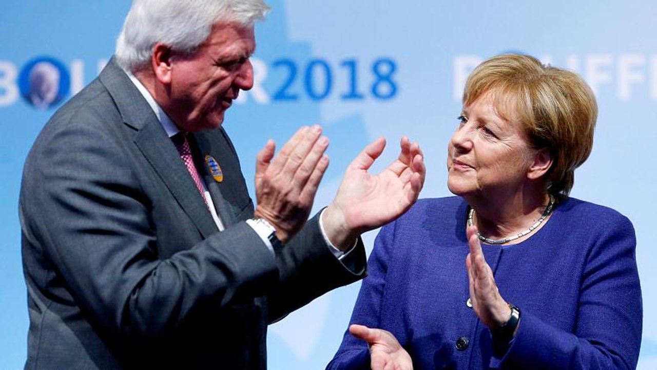 Hessenwahl: Merkel könnte Bouffier in den Abgrund reißen