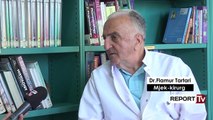 Report Tv-Shuhet papritur mjeku i njohur Flamur Tartari