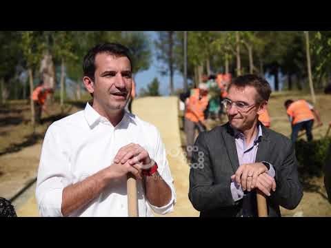 Ora News - Veliaj mbjell një pemë për djalin e tij: Këtë vit do thyejmë rekord