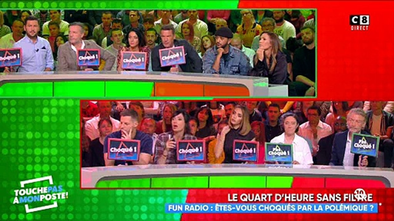 Extrait du débat de "TPMP" après la polémique sur un tweet posté par Fun Radio - VIDEO