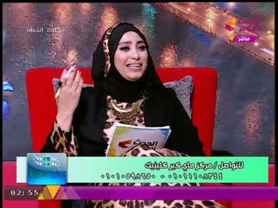 #مذيعة_الحدث تروي تجربتها مع نضارة البشرة والوجه وسر خوفها من "الدكاترة"