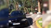 Un camionero ataca a dos ciclistas con un martillo en Pontevedra