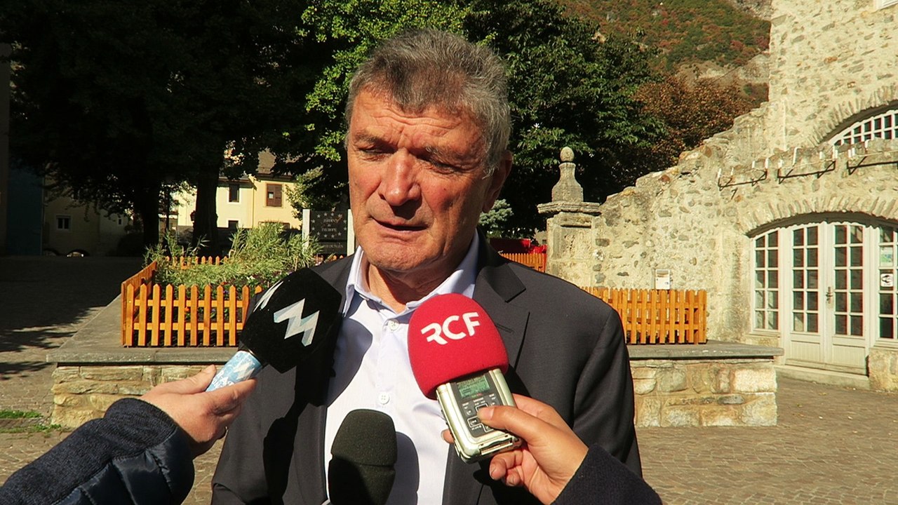 Bernard Thévenet en Maurienne pour présenter la 19e étape du Tour de France