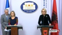 Report TV - Senatorja franceze: Shqipëria përpjekje për integrimin