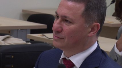 Download Video: Gruevski më 8 nëntor duhet të shkojë në burgun e Shutkës