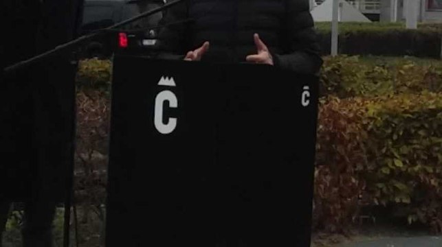 Inauguration de la nouvelle statue Spirou à Charleroi 26/10/2018