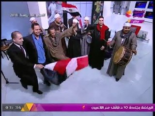 فريق عمل كروة بلدنا يفاجئ عبد الناصر زيدان ويدخلون الاستوديو واحتفال أسطوري بتحقق حلم المونديال