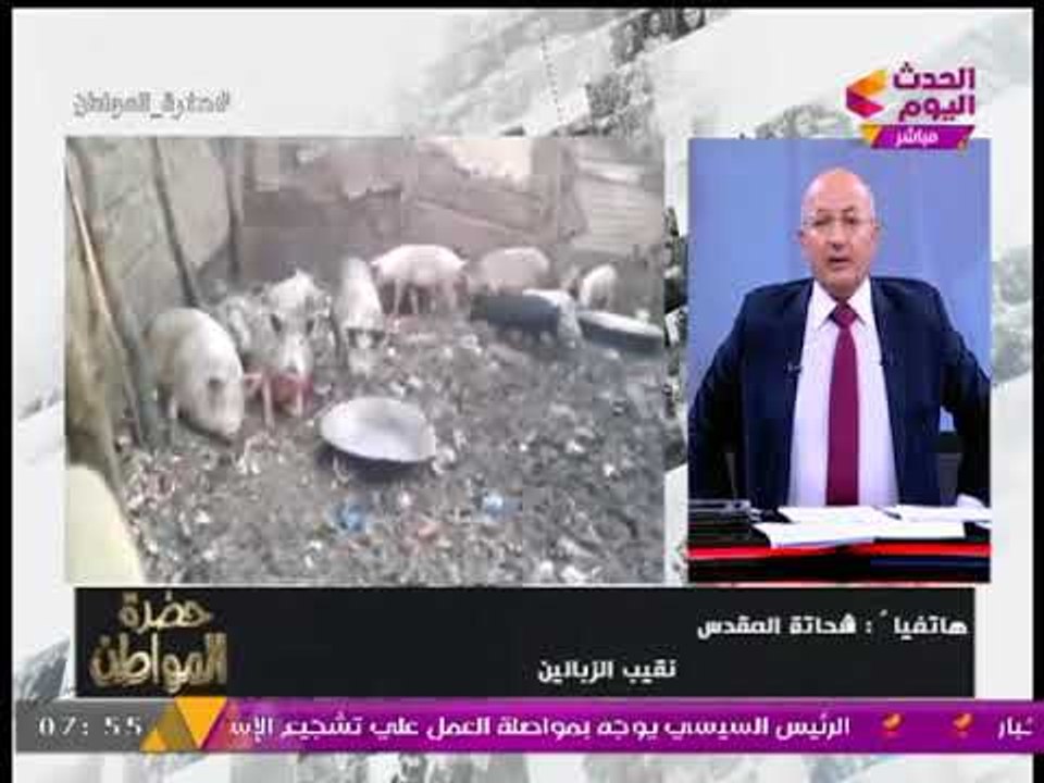 سيد علي يفاجئ "نقيب الزبالين": أُصبت "أنا وبنتي" بـ"إنفلونزا الخنازير" في الأيام الأولي لظهورها!!