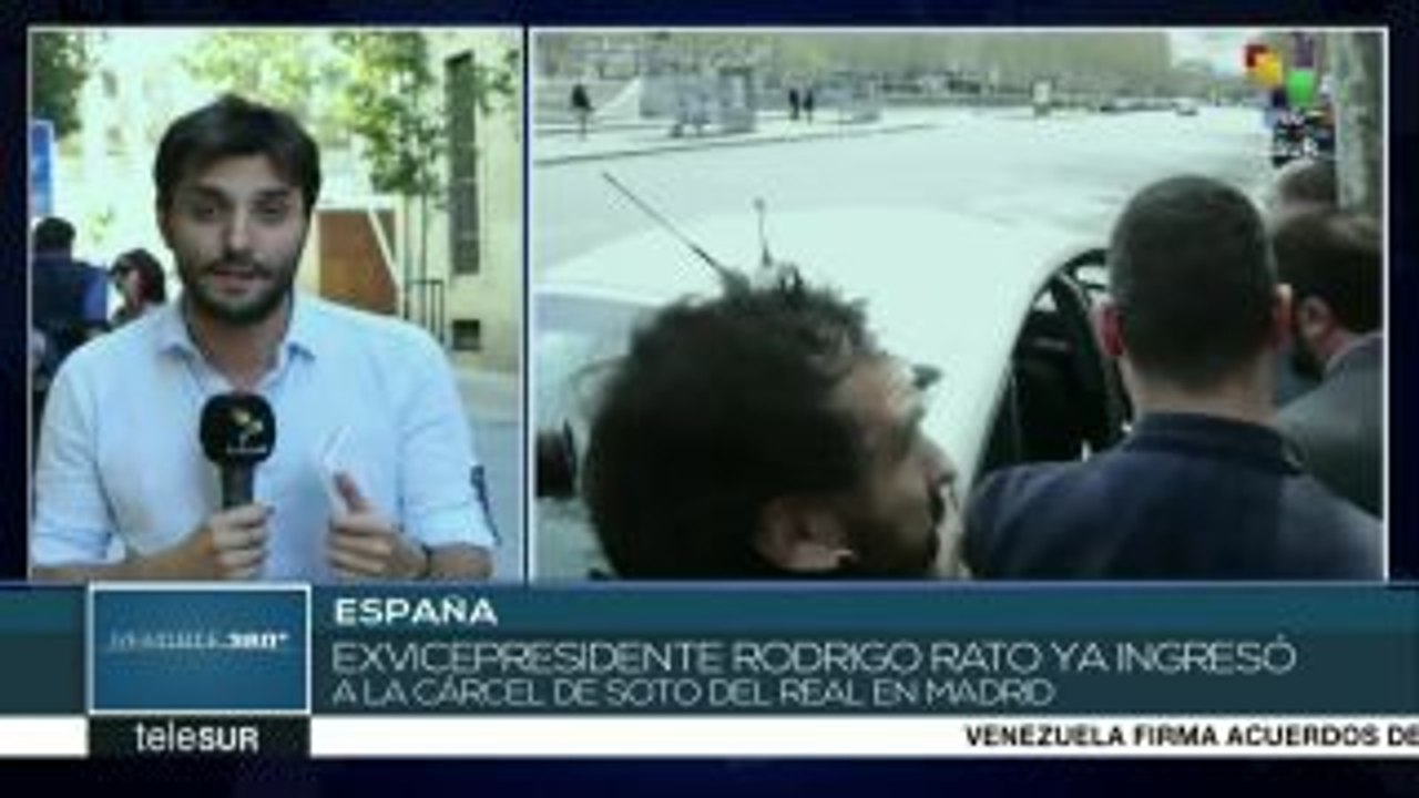 España: exvicepresidente Rodrigo Rato ingresa a prisión