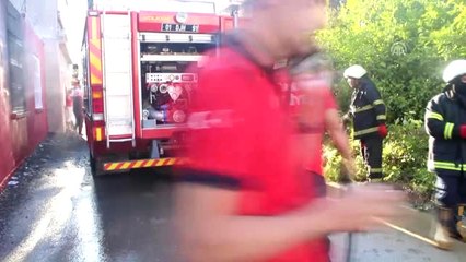 Adana'da Ev Yangını