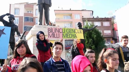 Lise öğrencilerinden 'Bilinçli Gençlik, Milli Medya' projesi - SAMSUN