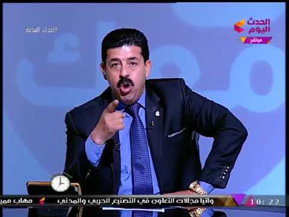 #مذيع_الحدث يفضح الإرهابي "صفوت حجازي": اتمسكت بلبس الستات يا "دكر"!