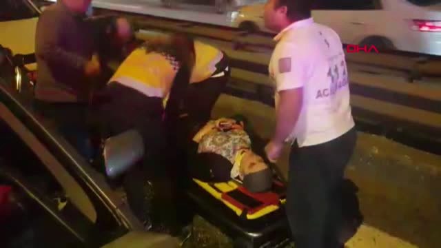 Kocaeli Tem Otoyolu İstanbul Yönünde Zincirleme Kaza, Yol Kapandı
