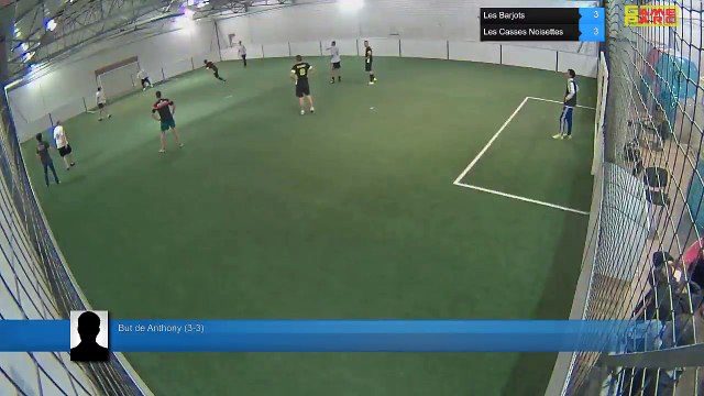 But de Anthony (3-3) - Les Barjots Vs Les Casses Noisettes - 25/10/18 21:00 - LIGUE 5