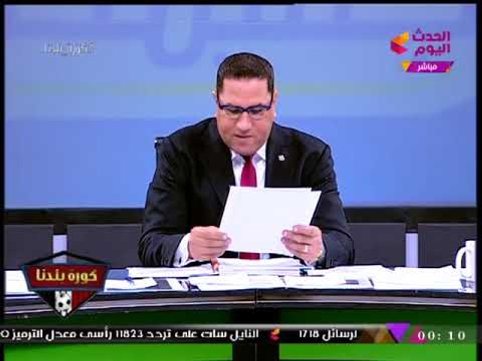 الإعلامي عبد الناصر زيدان "ساخرا": "كل رئيس نادي مدخل ابنه انتخابات"