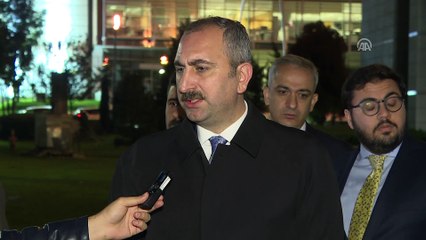 Adalet Bakanı Gül: '(Kaşıkçı cinayeti soruşturması) İade talepnamesinin yerine getirilmesi beklenmektedir'' - ANKARA