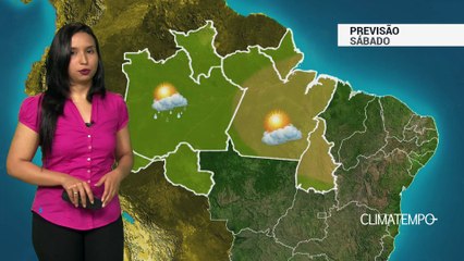 Previsão Norte – Calor e pancadas de chuva