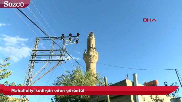 Mahalleliyi tedirgin eden görüntü!