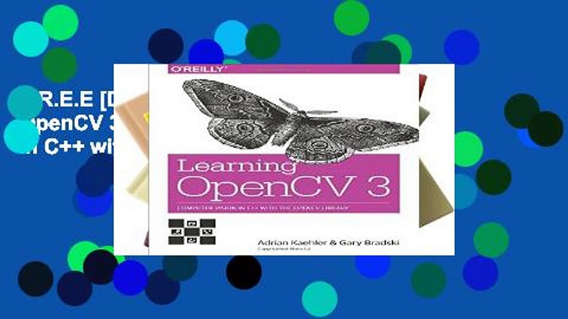 Free Download Learning Opencv 3 Computer Vision In C With The Opencv Library - 