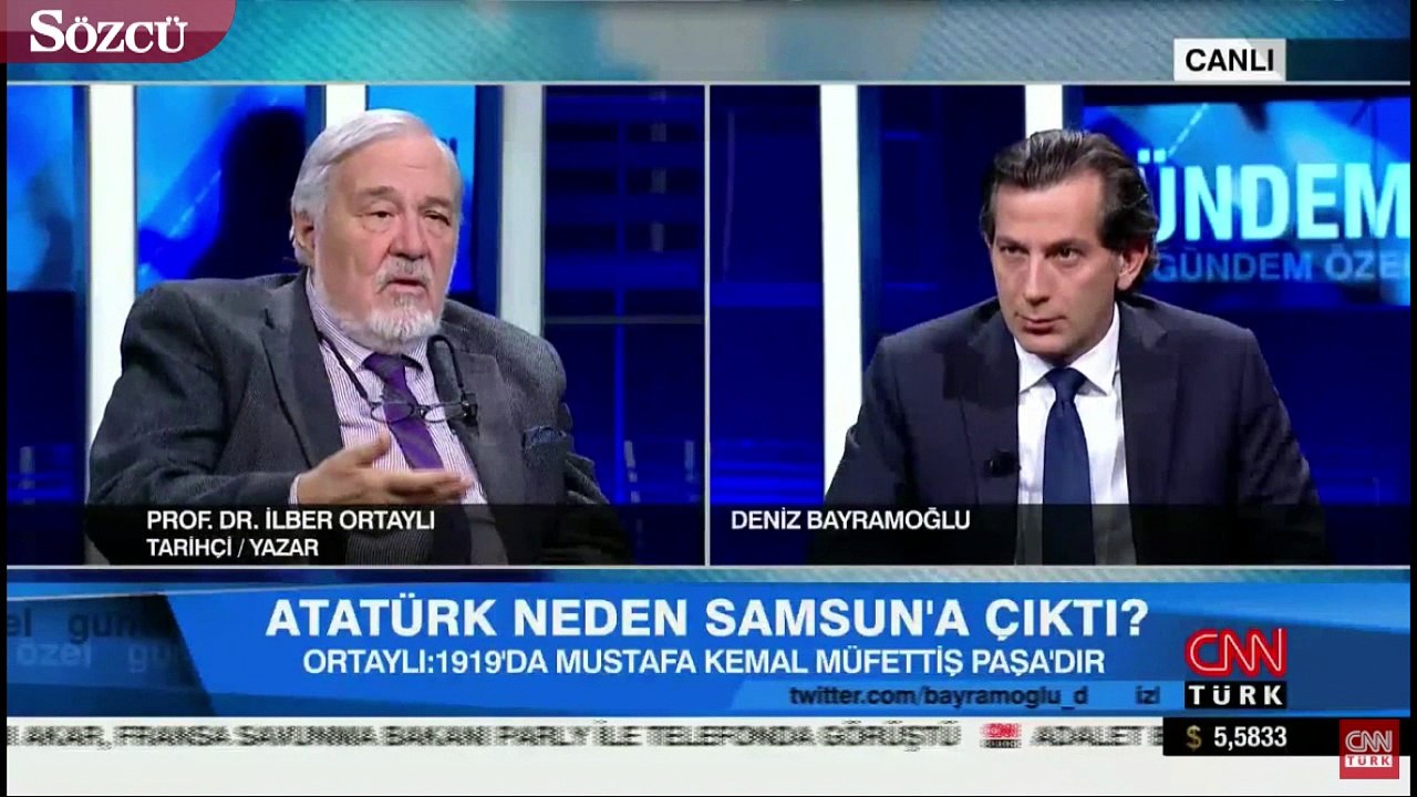 İlber Ortalı'dan yeni Samsun ve Atatürk açıklaması